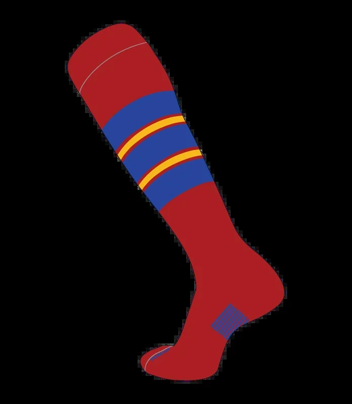 Slugger Socks Pattern E – Custom Baseball Knit Socks