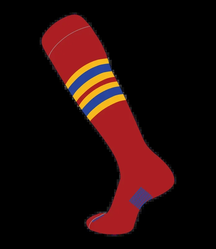 Slugger Socks Pattern F – Custom Baseball Knit Socks