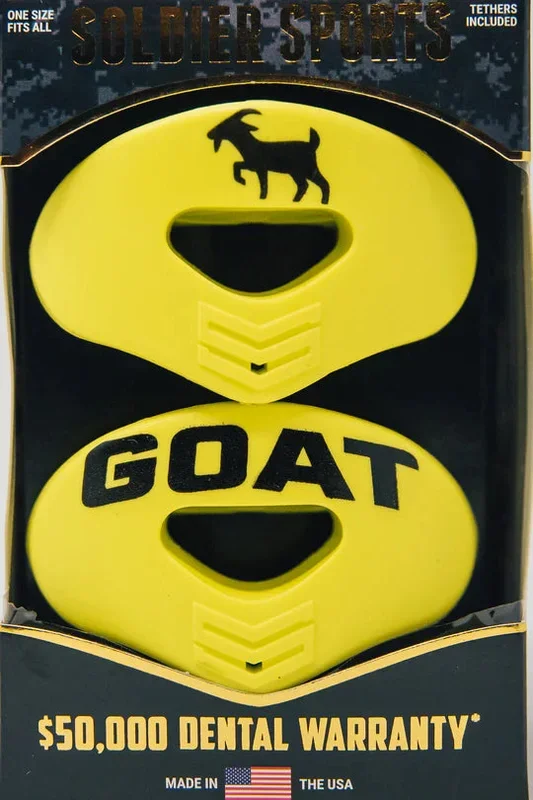 Soldier Sports Lip Protector Neon Elite Air The Goat 2pk