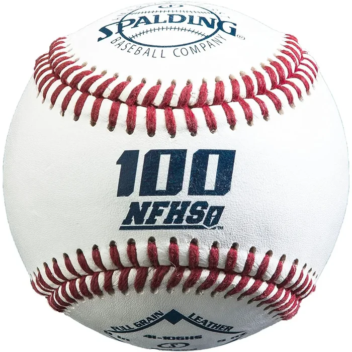 Spalding 41106HS Baseball White Pack 12