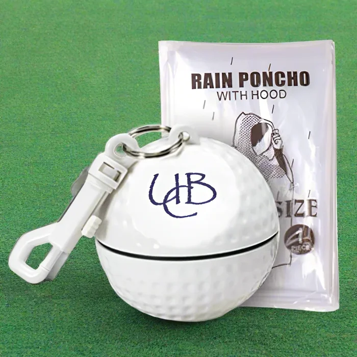Sport Guard Waterproof Golf Poncho with Secure Clip