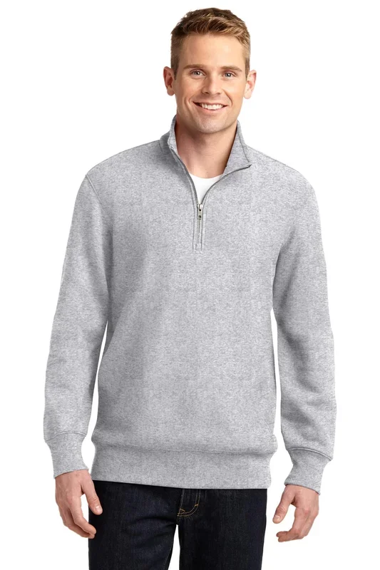 Sport-Tek Men’s Super Heavyweight 1/4-Zip Pullover Sweatshirt