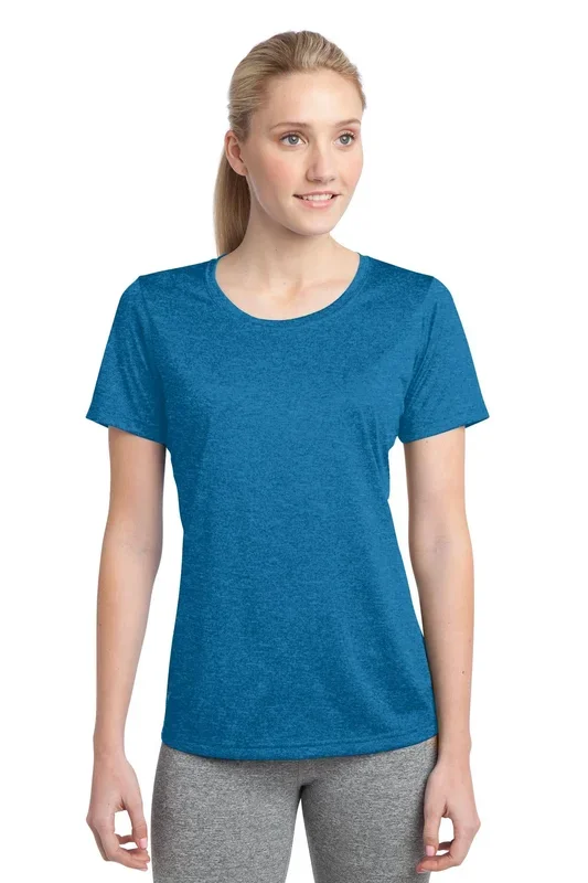 Sport-Tek Women’s Heather Contender Scoop Neck Tee LST360