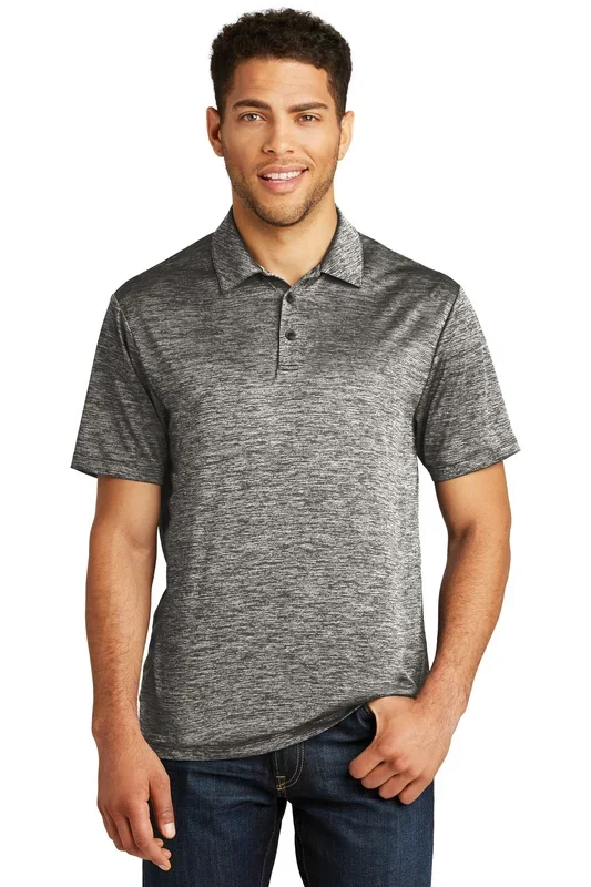 Sport-Tek Women’s PosiCharge Electric Heather Polo. ST590