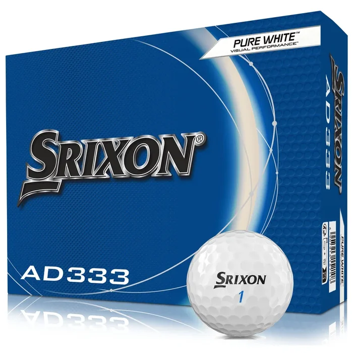 Srixon AD333 Golf Balls – White – 12 Pack
