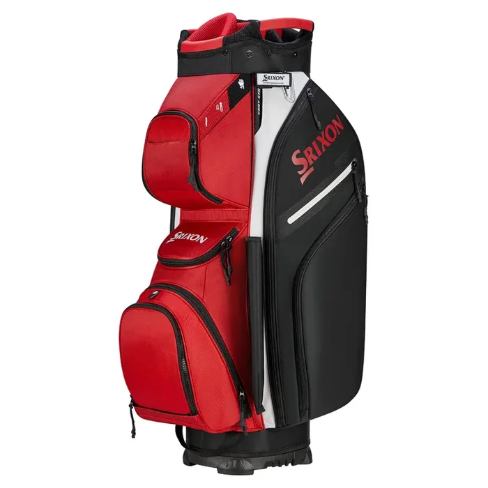 Srixon Premium Cart Bag – Red/Black