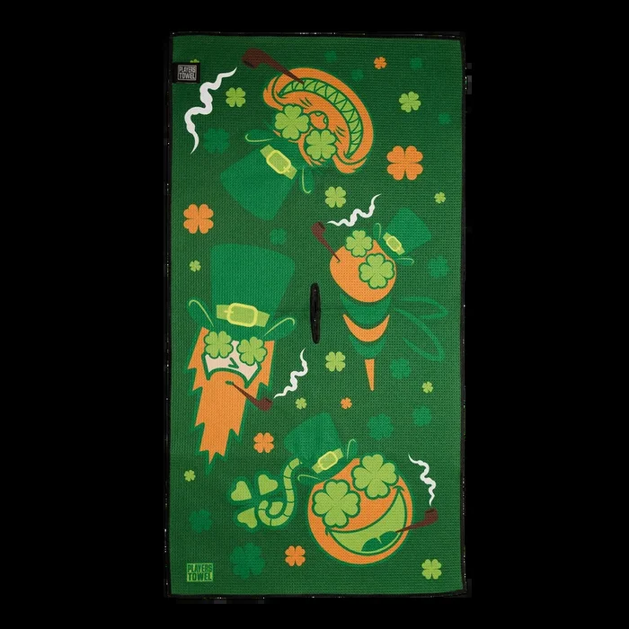 St. Patrick’s Day Clover Eyes Multi Icon Towel