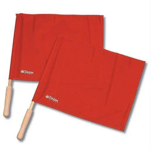 Standard Volleyball Linesman Flags (Set of 2)