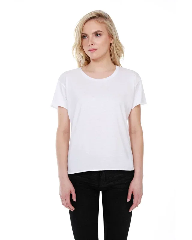StarTee Ladies’ 3.5 oz., 100% Cotton Concert T-Shirt