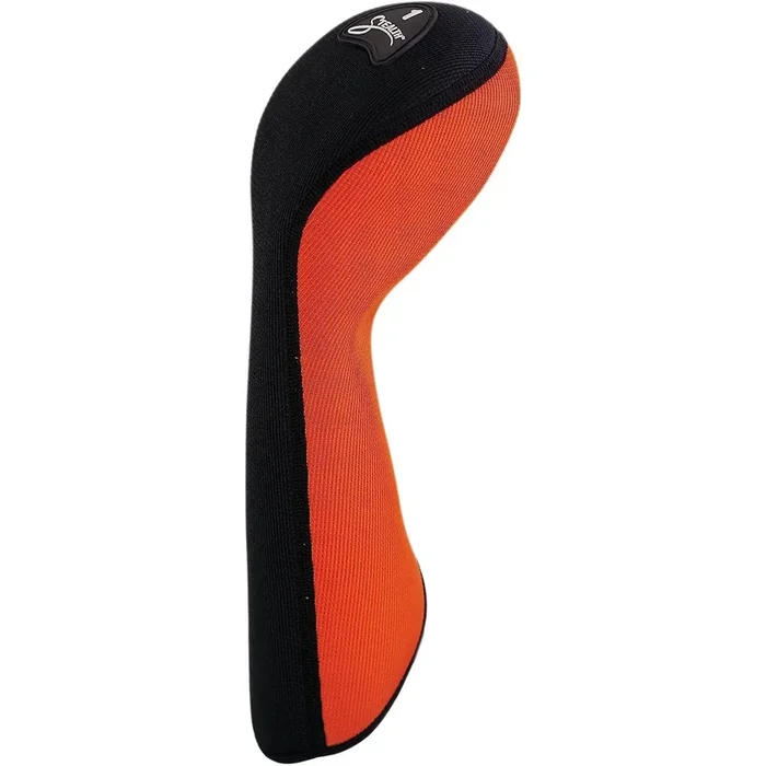 Stealth Club Covers Driver Golf Club Head Cover Flame – Orange/Black