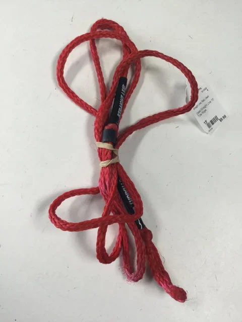 Straight Line Length 15′ Red Used Handle/Rope