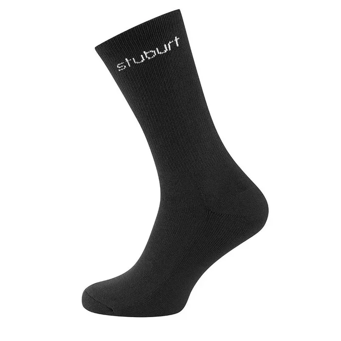 Stuburt Crew Sock (Pack of 3) – Black – One Size