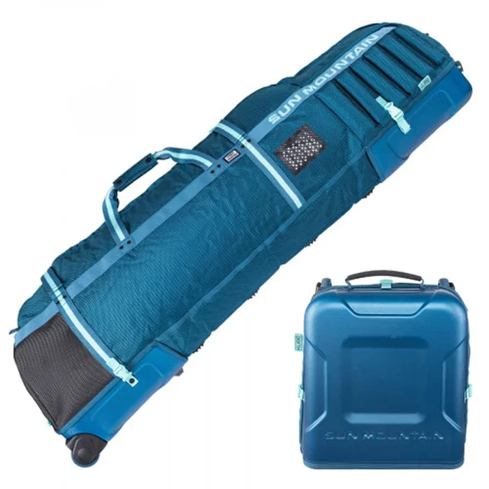 Sun Mountain Kube Travel Bag – Blue/Spruce/Waterfall
