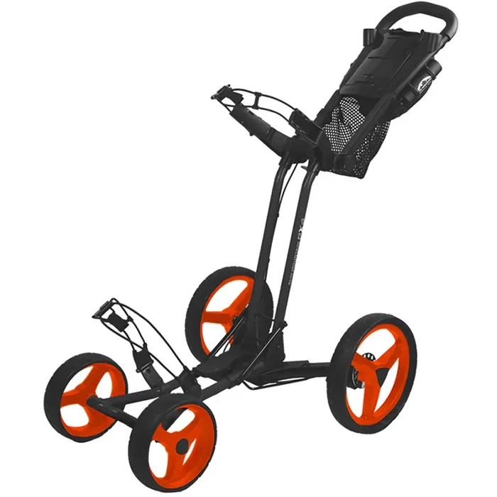 Sun Mountain Pathfinder PX4 4-Wheel Push Trolley – Black Inferno