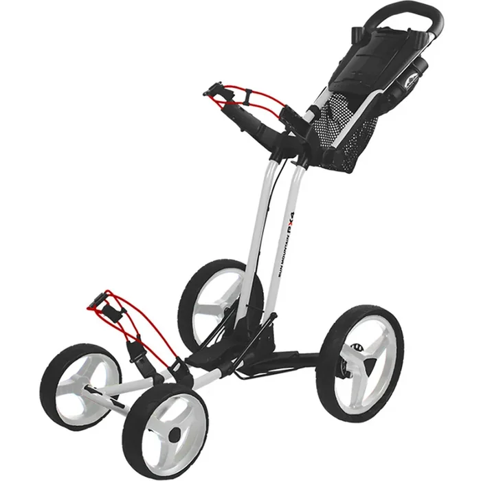 Sun Mountain Pathfinder PX4 4-Wheel Push Trolley – White
