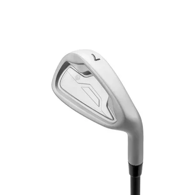 Sunday Golf 7 Iron or Sand Wedge for Ages 5-8 (kids 40-50″ tall) Black/Silver