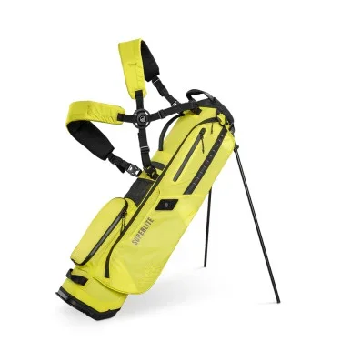 Sunday Golf El Camino Superlite Stand Bag Neon Yellow