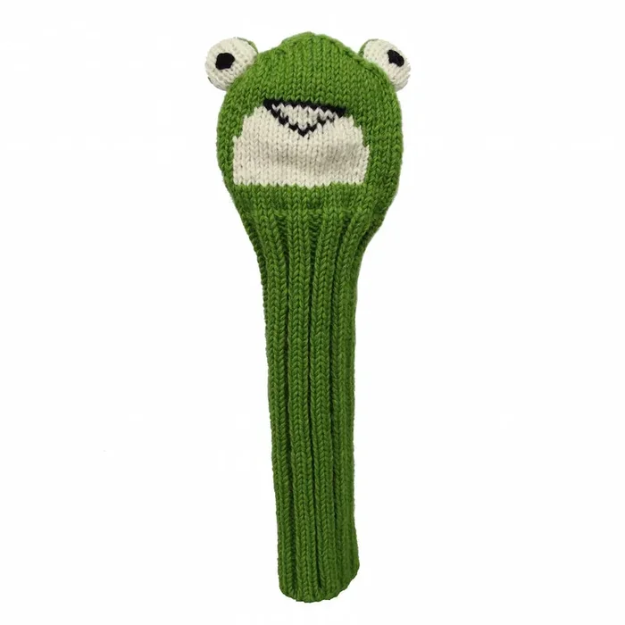 Sunfish Knit Animal Headcover – Frankie the Frog