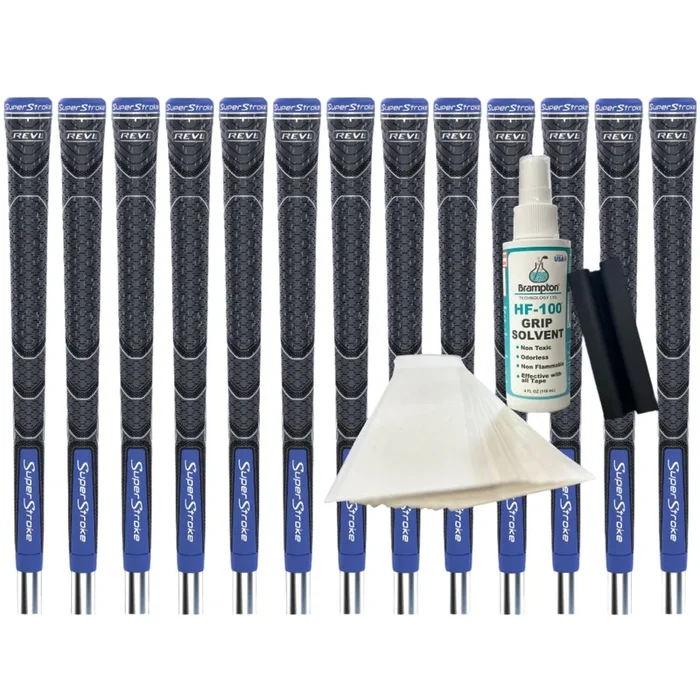 Super Stroke REVL Element (Half-Cord) Standard (13pcs Grips + Golf Grip Kit)