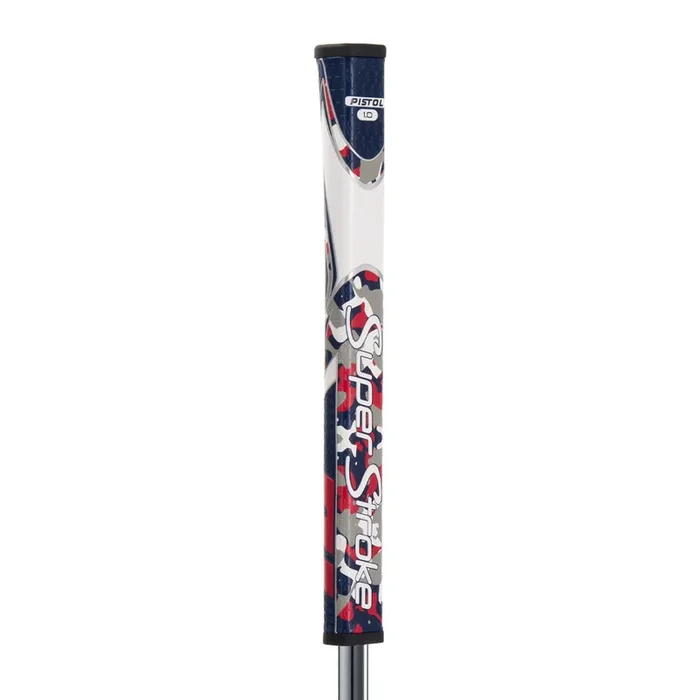 Super Stroke Zenergy Pistol GT 1.0 Putter Grip (Camo Red/White/Blue)