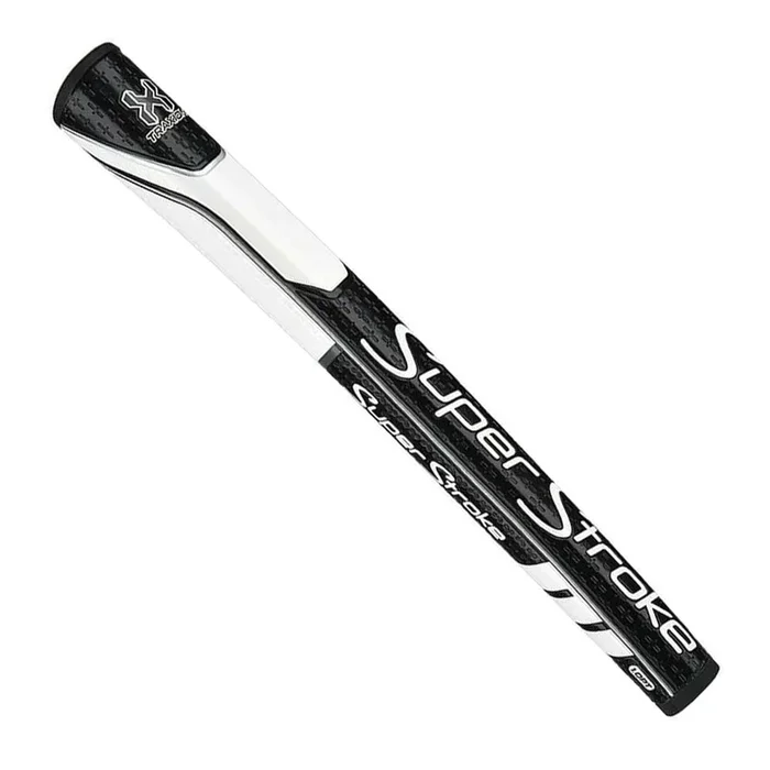 SuperStroke Traxion 1.0 PT Golf Putter Grip – Black/White
