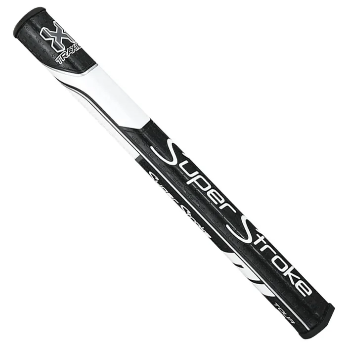Superstroke Traxion Tour 1.0 Putter Grip – Black/White