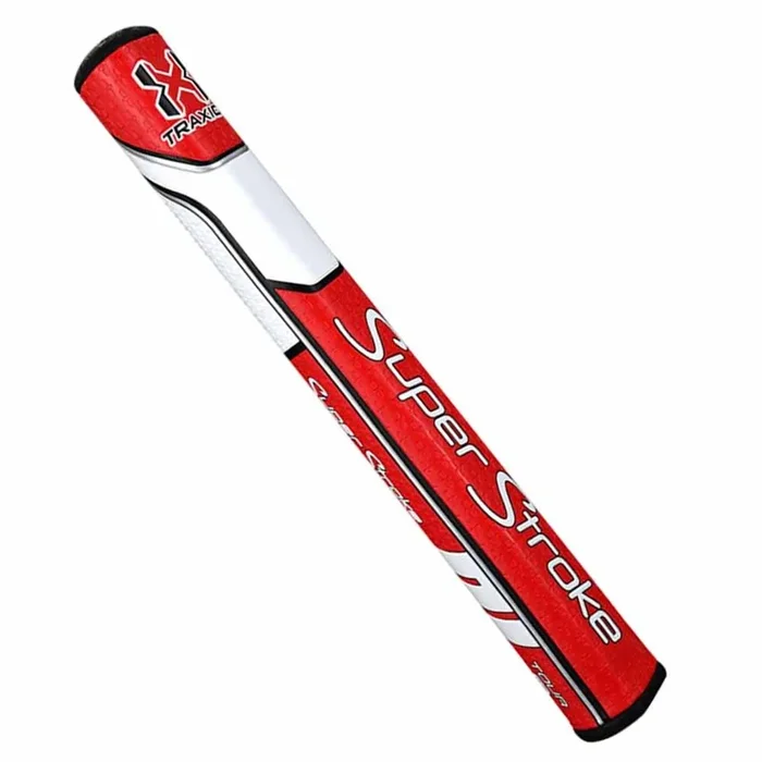 SuperStroke Traxion Tour 3.0 Putter Grip – Red/White
