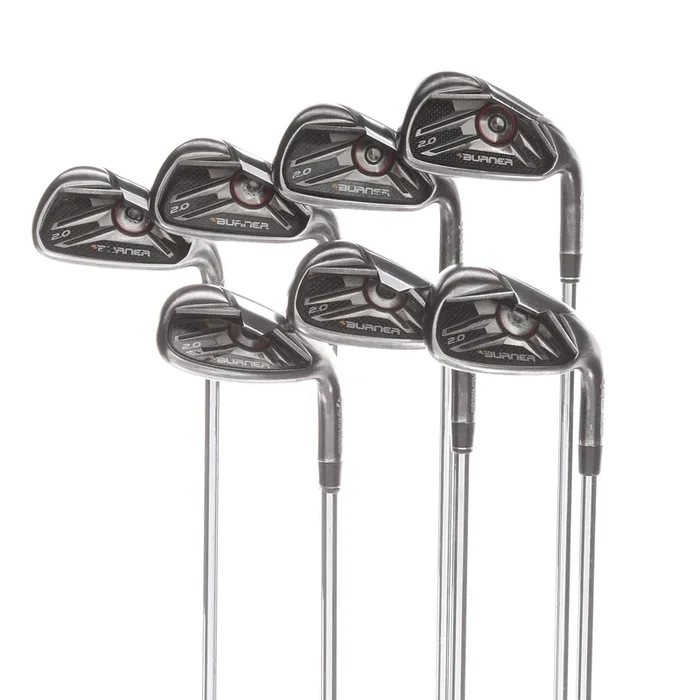 Taylor Made Burner 2.0 Steel Mens Right Hand Irons 4-SW Regular – Burner/Steel