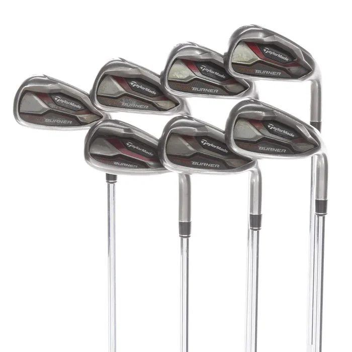 TaylorMade Aeroburner Steel Mens Right Hand Irons 5-SW Regular – TaylorMade REAX 88