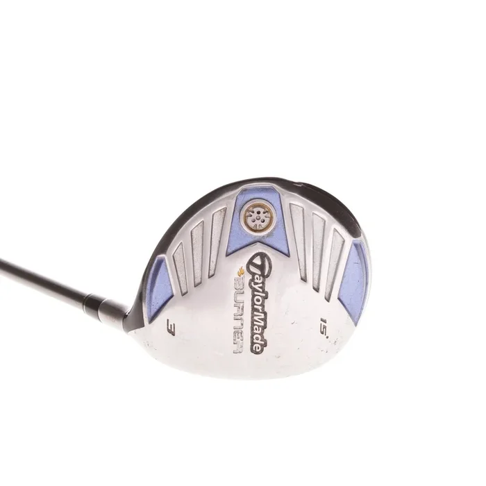 TaylorMade Burner Graphite Ladies Right Hand Fairway 3 Wood 15 Degree Ladies – Taylormade Reax 50
