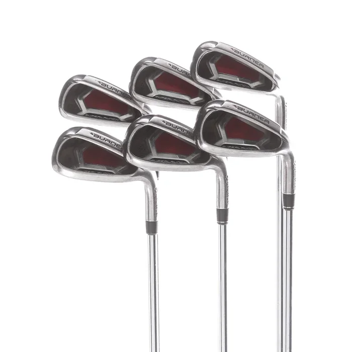 TaylorMade Burner Superlaunch Steel Mens Right Hand Irons 5-PW Regular – Burner 85