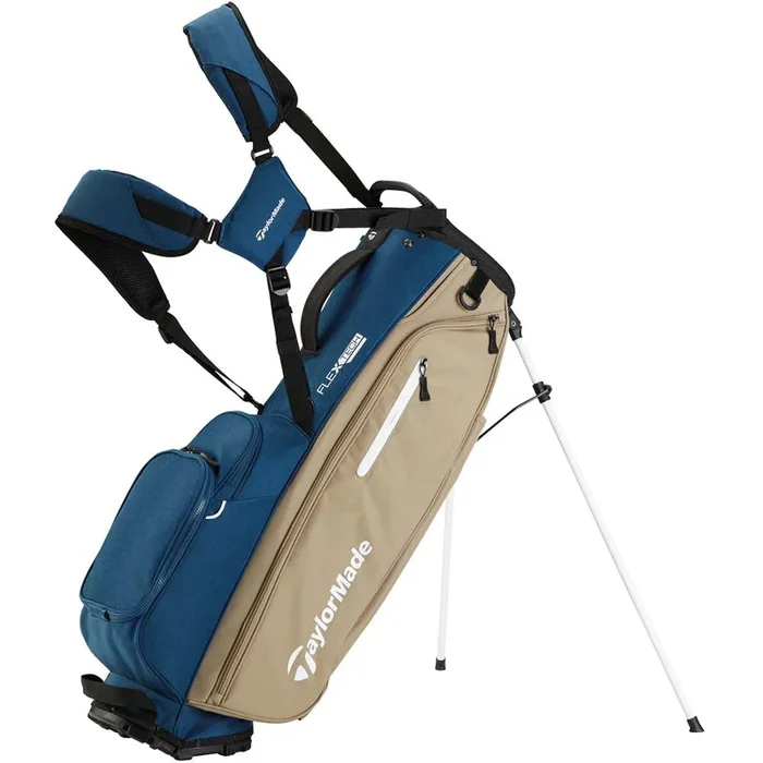 TaylorMade Flextech Stand Bag – Navy/Tan