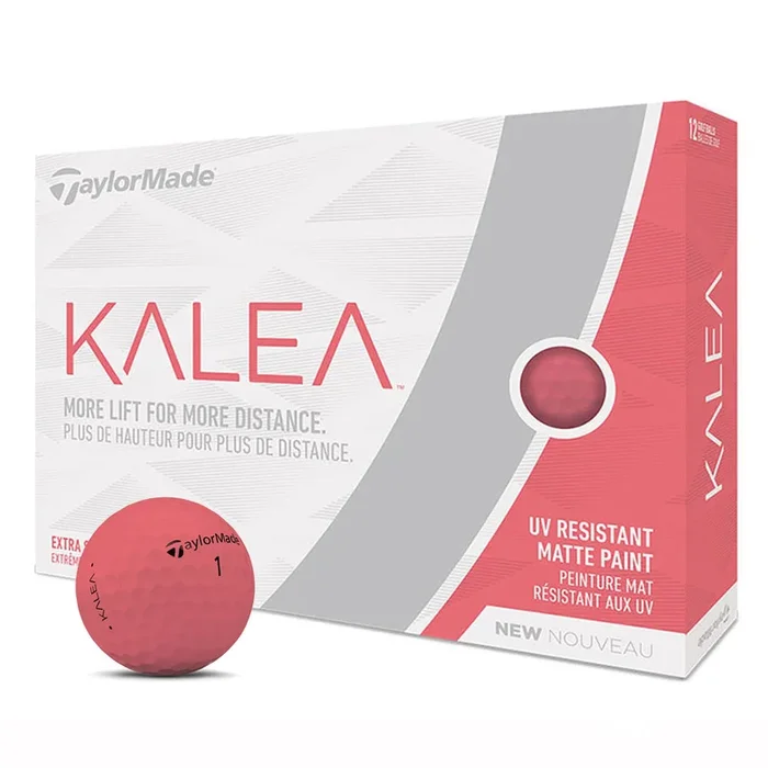 TaylorMade Kalea Matte Golf Balls Peach – 12 Pack