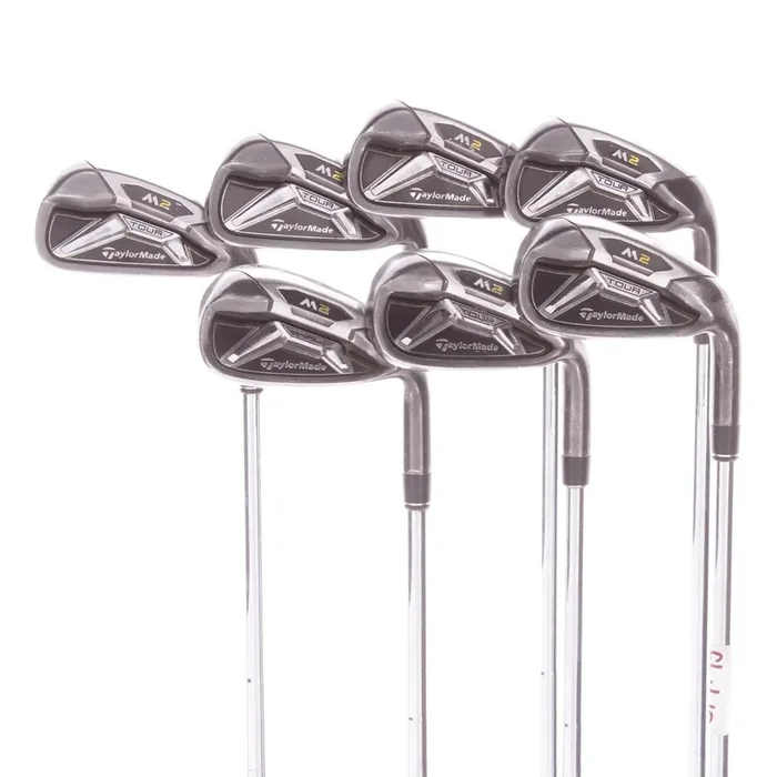 TaylorMade M2 Tour 2016 Steel Men’s Right Hand Irons 4-PW Stiff – KBS Tour