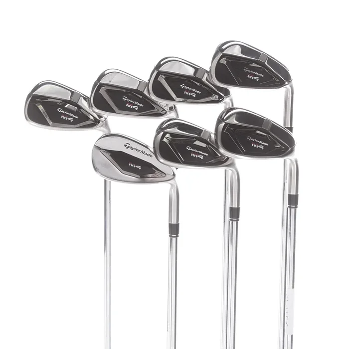 TaylorMade M4 2021 Steel Mens Right Hand Irons 5-SW Stiff – KBS Max S 85