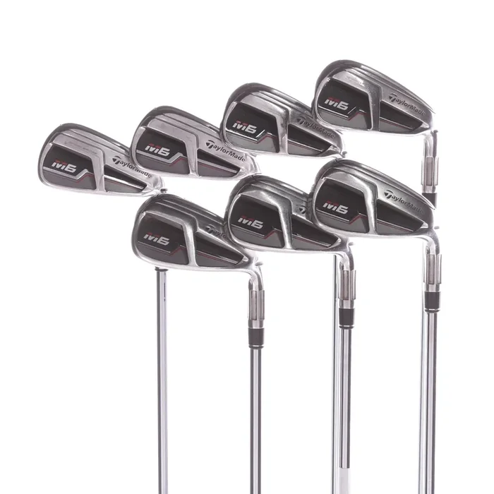 TaylorMade M6 Steel Men’s Right Irons 4-PW Regular – KBS Max R 85