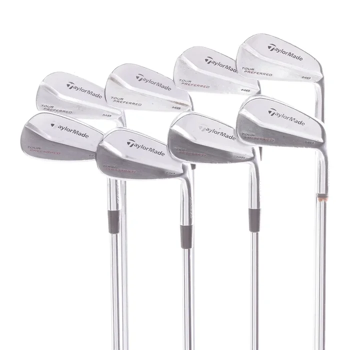 TaylorMade MB Tour Preferred Steel Men’s Right Hand Iron 3-PW Regular – KBS Tour