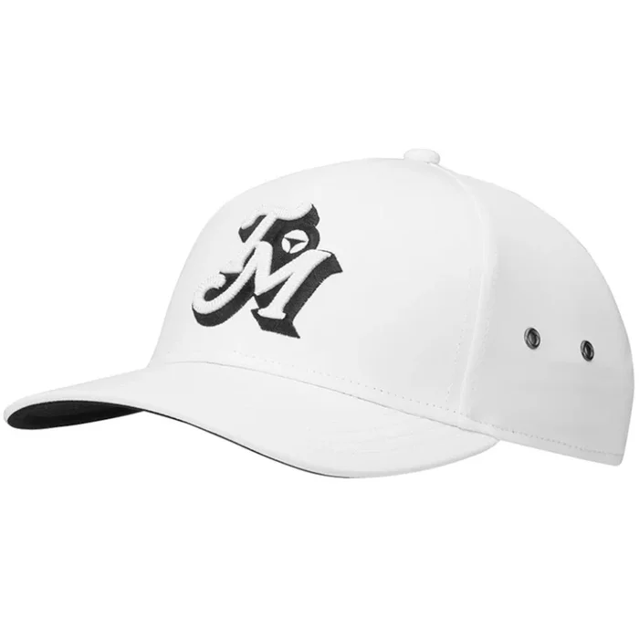TaylorMade Metal Eyelet Cap – White
