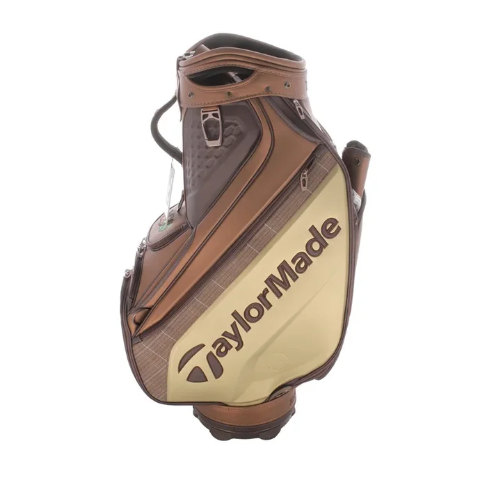 TaylorMade Open 22 Tour Bag – Bronze/Plaid/Gold