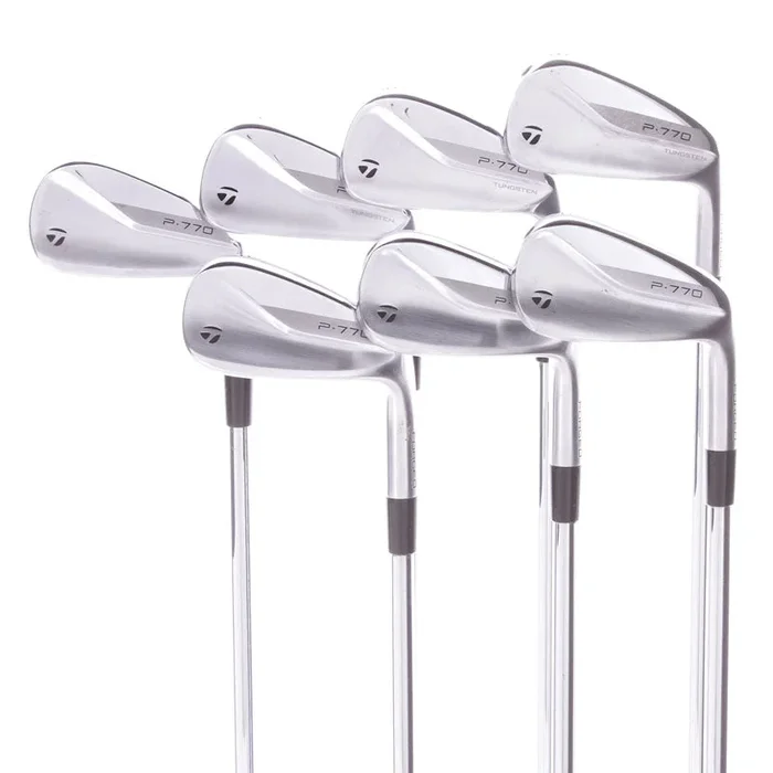 TaylorMade P-770 2020 Steel Men’s Right Hand Irons 5-PW+AW Stiff – MS Pro Modus Tour 105