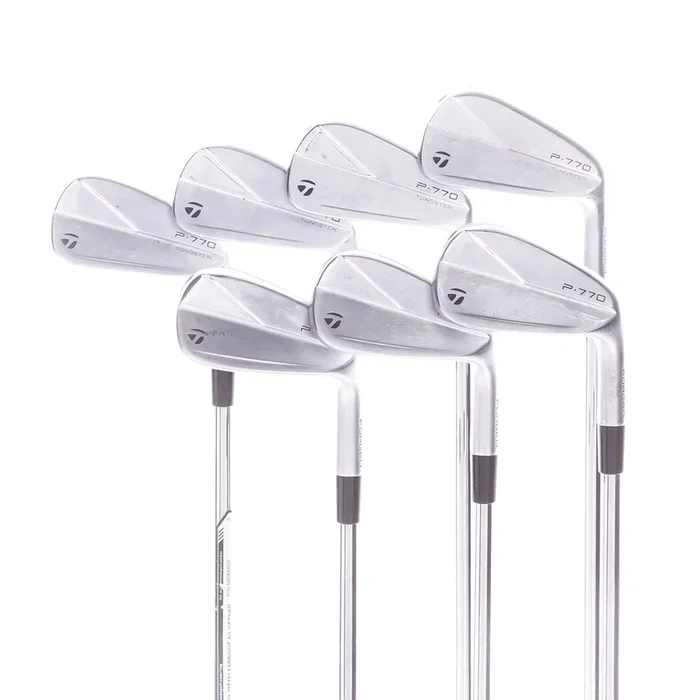 TaylorMade p770 Steel Men’s Right Hand Irons 4-PW Stiff Shaft – KBS Tour