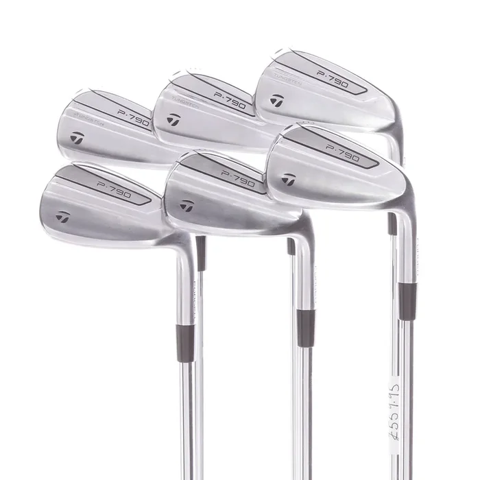 TaylorMade P790 2019 Steel Mens Right Hand Irons 5-PW Stiff – True Temper Black AMT S200