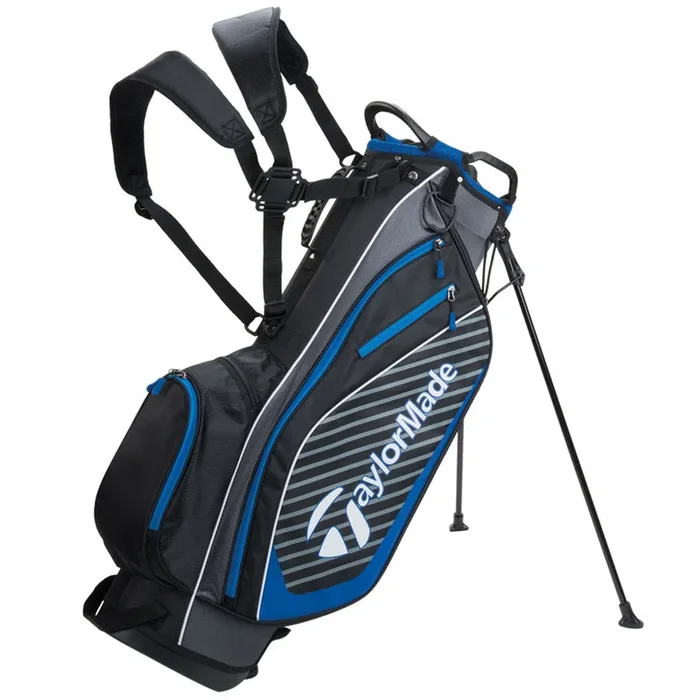 TaylorMade Pro 6.0 Stand Bag – Black/Charcoal/Blue
