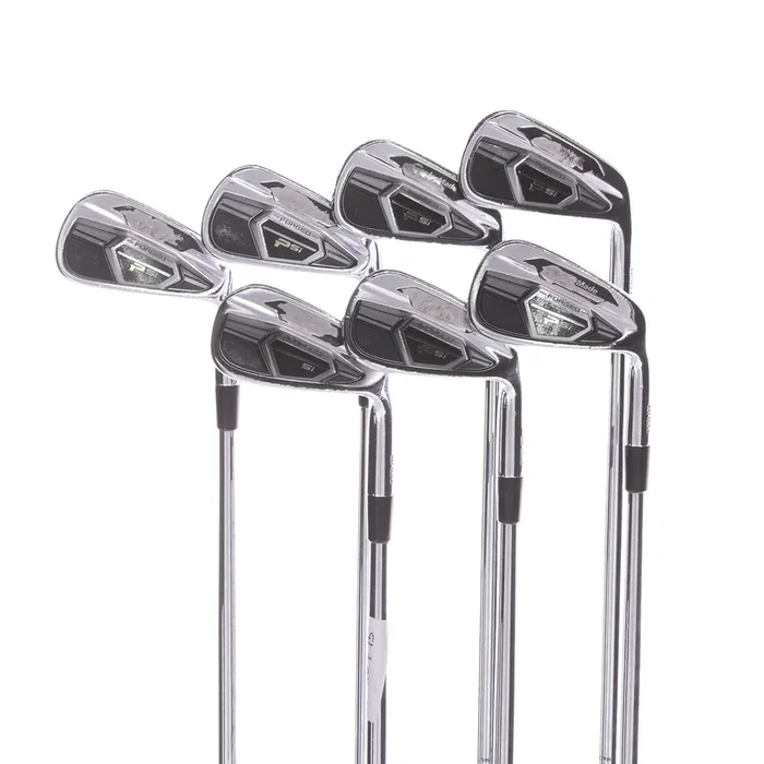 TaylorMade PSi Steel Men’s Right Irons 4-PW Stiff – True Temper Dynamic Gold S300