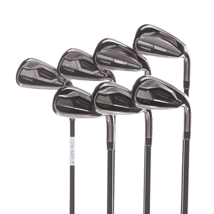 TaylorMade RBZ Max Graphite Men’s Right Irons 4-PW Regular – TaylorMade RocketBallz 55 R