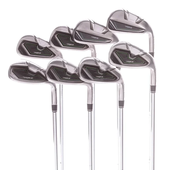 TaylorMade RBZ Steel Men’s Right Hand Irons 4-SW Stiff – Reax 90