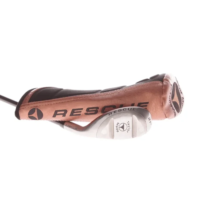 TaylorMade Rescue Graphite Men’s Right Hand Hybrid 21 Degree Regular – Taylormade Bubble R-80