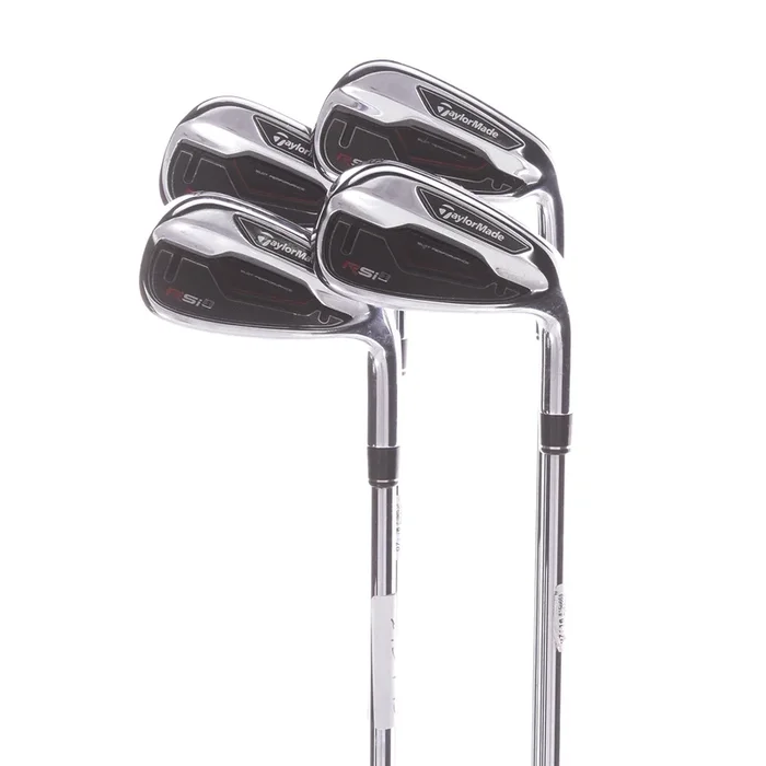 TaylorMade RSi1 Steel Men’s Right Irons 7-PW Regular – True Temper REAX Steel 90 R
