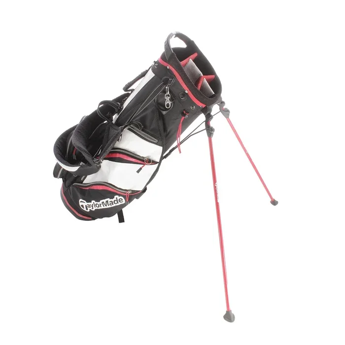 TaylorMade Second Hand Stand Bag – Black/White/Red
