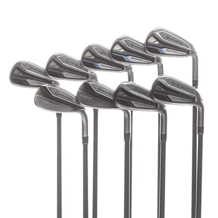 TaylorMade SpeedBlade Graphite Mens Right Hand Irons 4-SW Regular – Velox